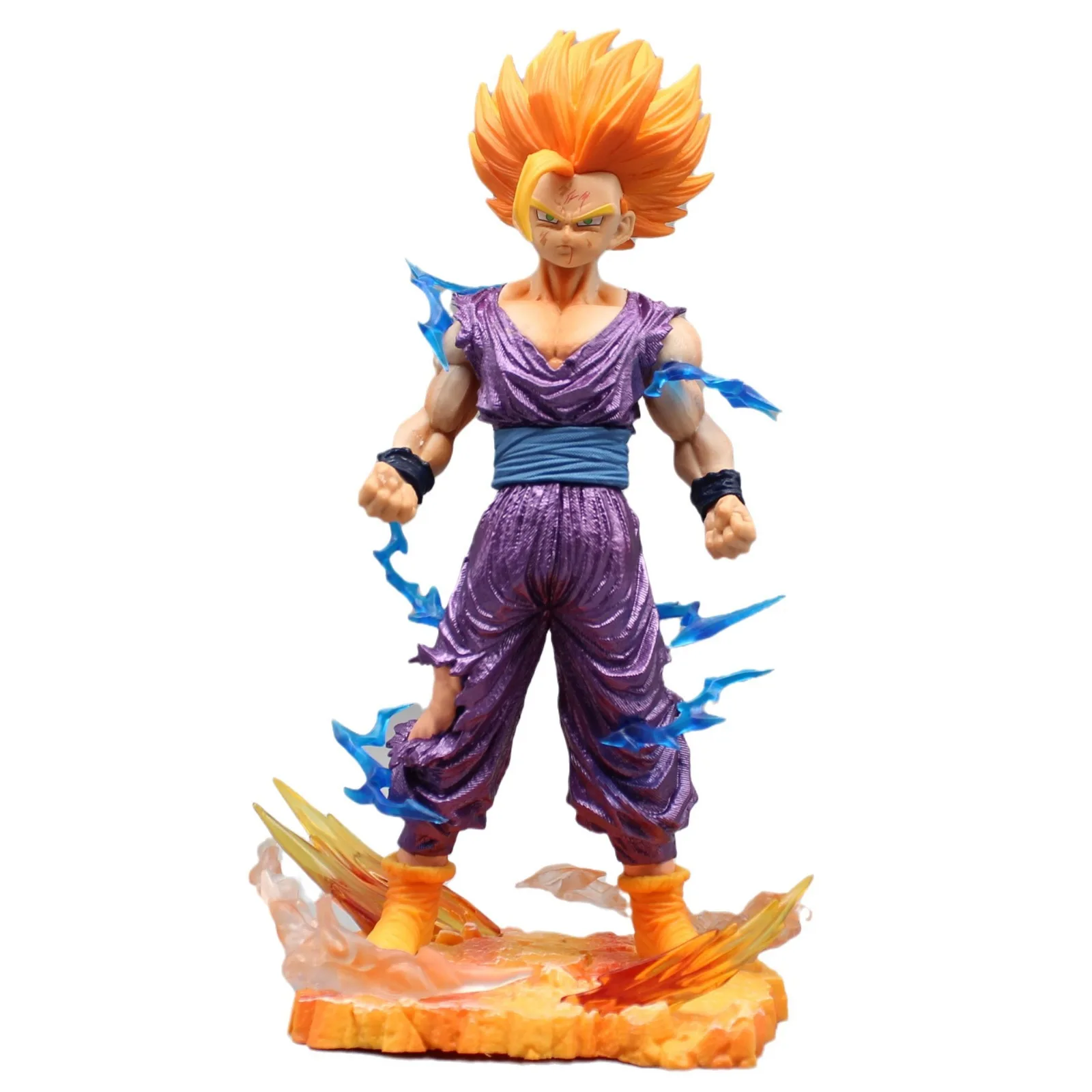 Gohan figura dragon ball z figuras estatueta modelo super saiyan gohan figura de ação anime dragon ball coleção ornamento presentes