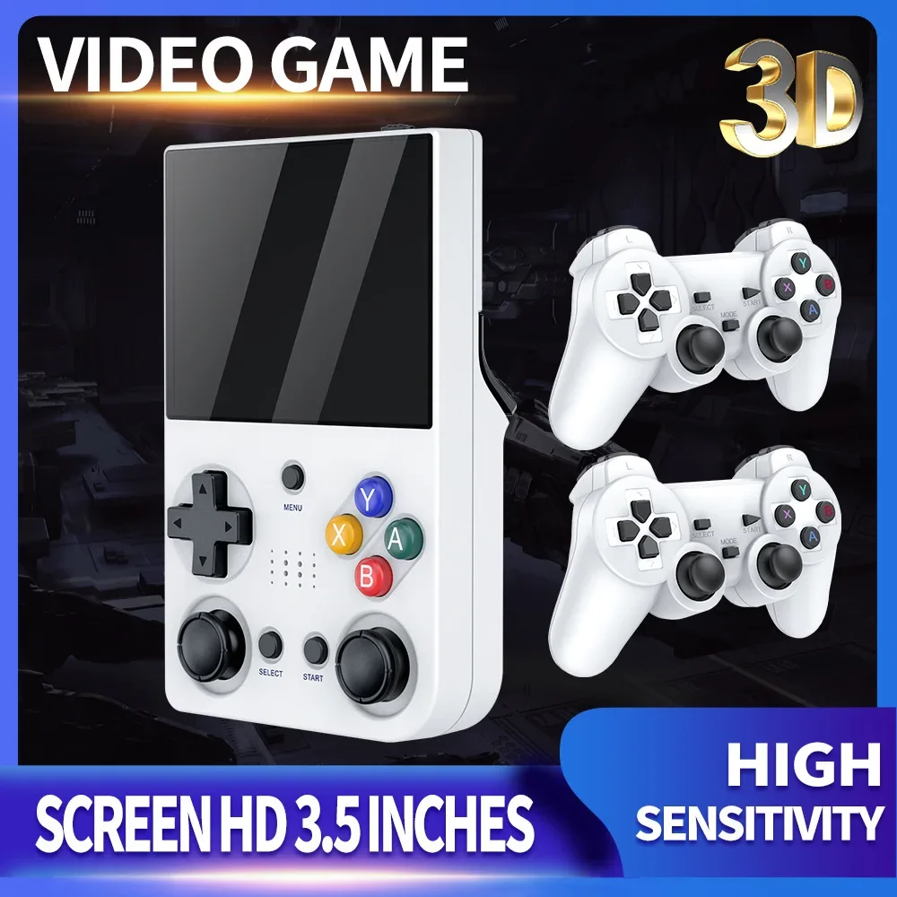 M21 Handheld Console 3.5 inch Open Source for Linux System Portable Retro Handheld Game Console