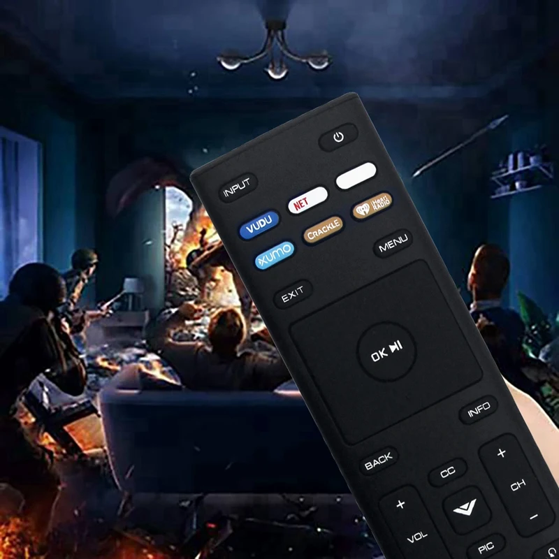 Remote Control XRT136 For VIZIO TV D24F-F1 D32FF1 D43F-F1 E55U-D0 E55UD2 E55-D0 E55E1 M65-D0 M65E0 P65-E1 P75C1