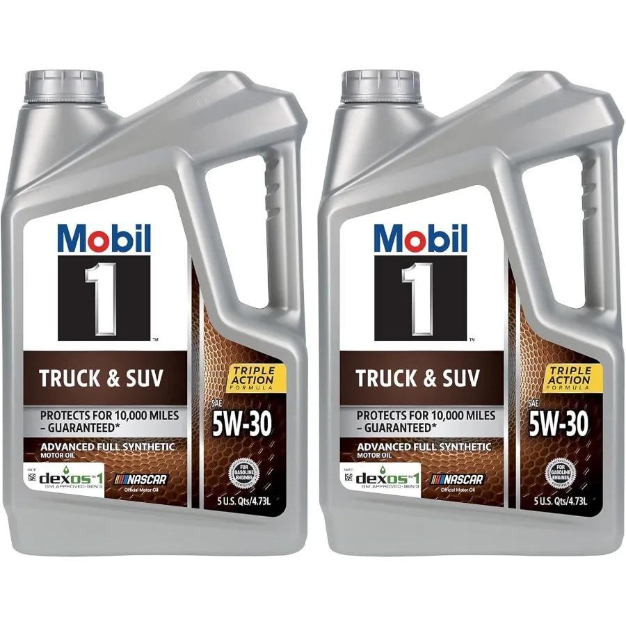 

HighPerformance Full Synthetic Motor Oil 5W30 for Trucks and SUVs 5 Quarts per Bottle Pack of 2 Designed for Enhanced Engine Pr