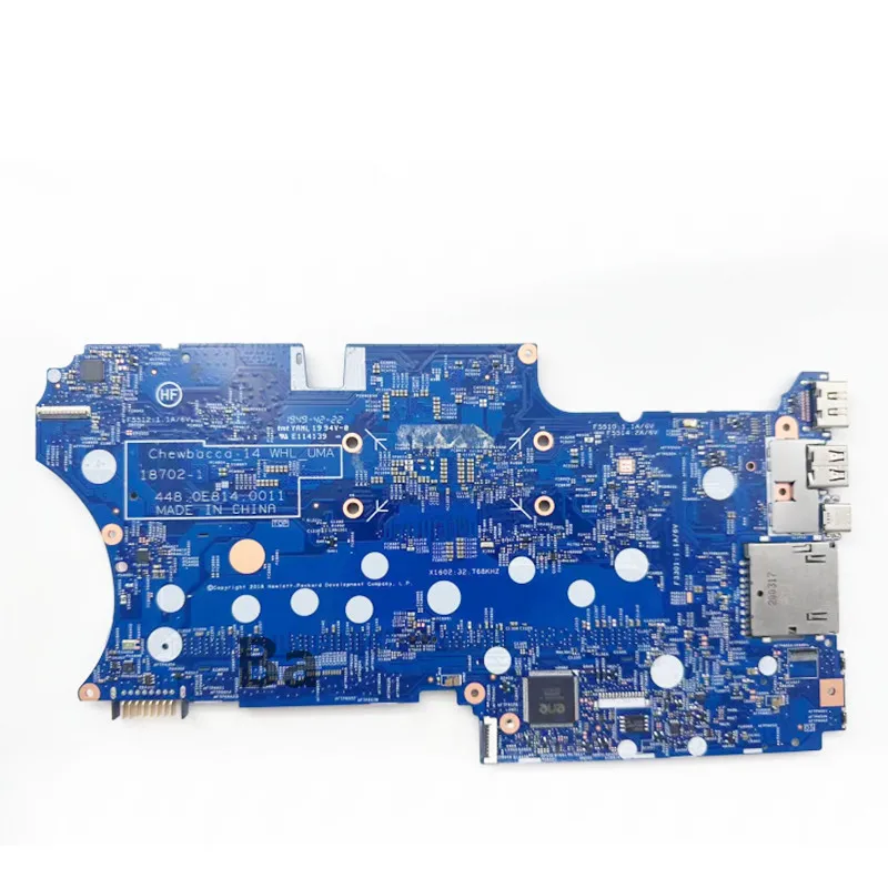 For HP Pavilion X360 14-CD Laptop Motherboard I5-8265 CPU 18702-1 448.0E814.0011