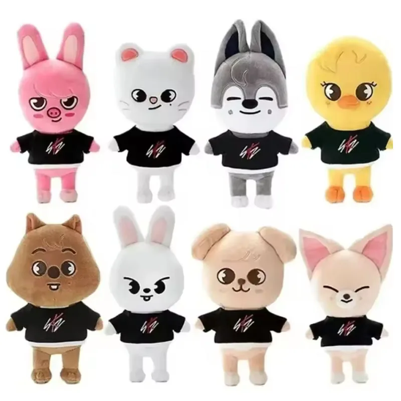 @ Skzoo Plush Toys Stray Kids Cartoon Stuffed Animal Plushies Doll Kawaii Character Plush Doll Companion for Kids s Fans