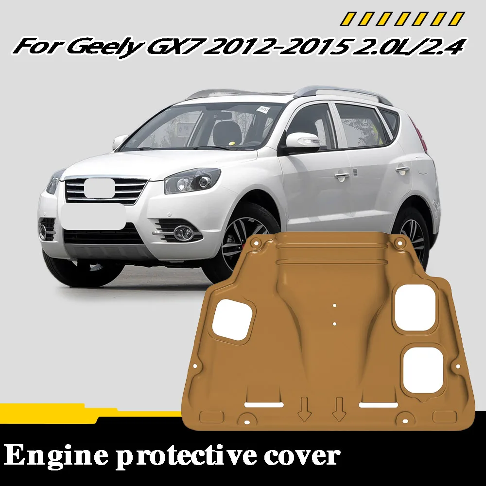 

Vehicle - Specific Splash - Proof Durable Sturdy Engine Undercover And Lower Mudguard For Geely GX7 2012-2015 2.0L/2.4