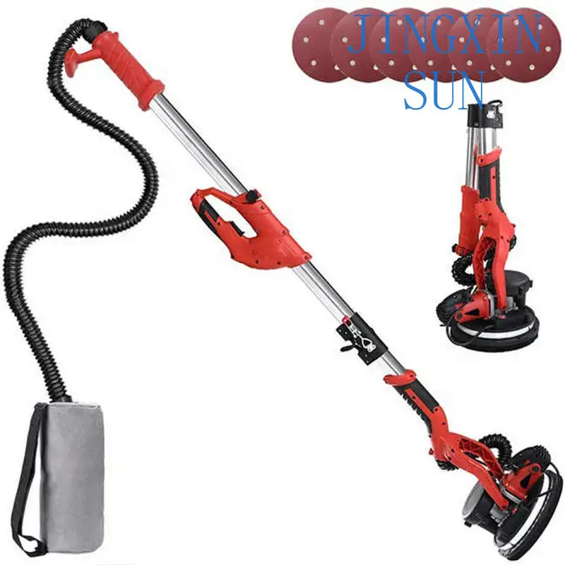 Wall grinder brushless putty dust-free ultra-fine long pole sandpaper machine Wall grinder