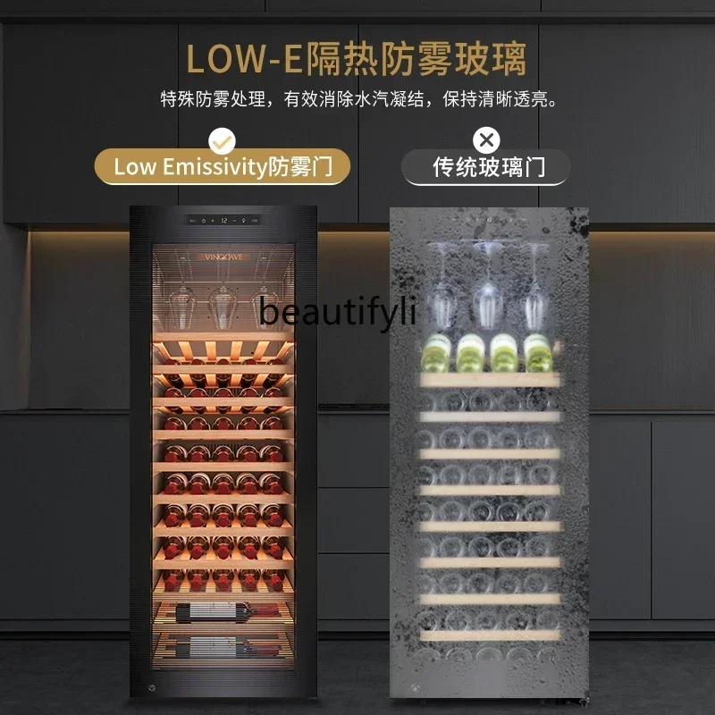 

FF Red wine thermostatic wine cabinet household small tea refrigerator ice bar