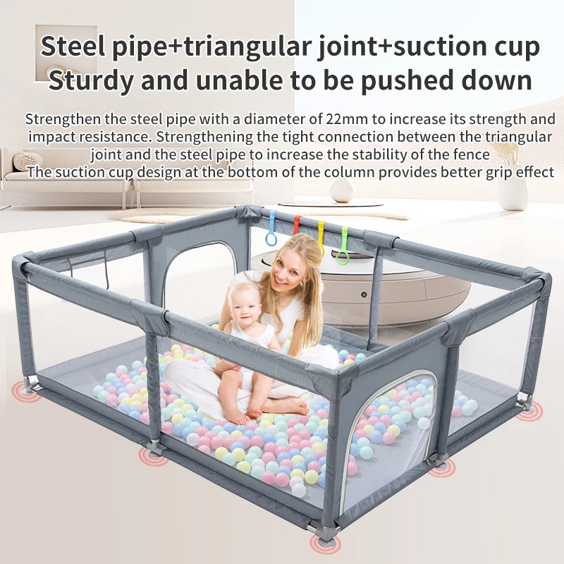 Baby Playpen Children Furniture New Arrival For Children Large Dry Pool Baby Playground For 0-6 Years Old Ball Pit Safety Fence