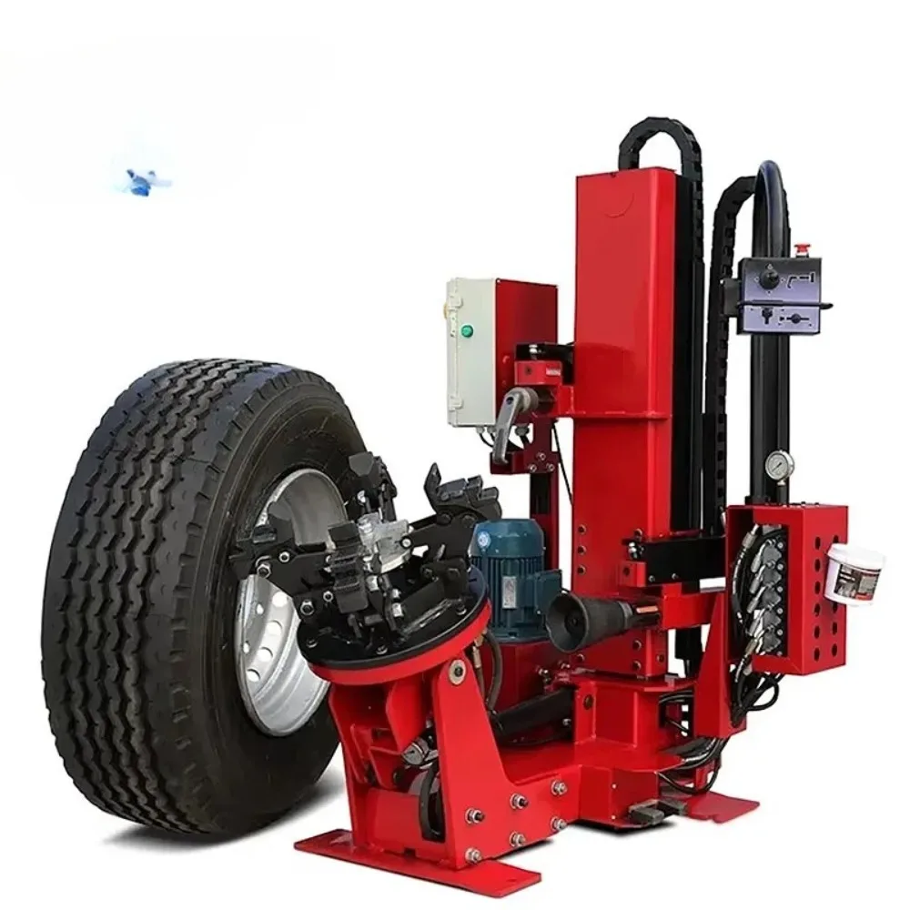 Fully Automatic 42 Inch Vertical Vacuum Tube Inner Large Truck Tire Disassembly Machine Rubber Product Making Machinery