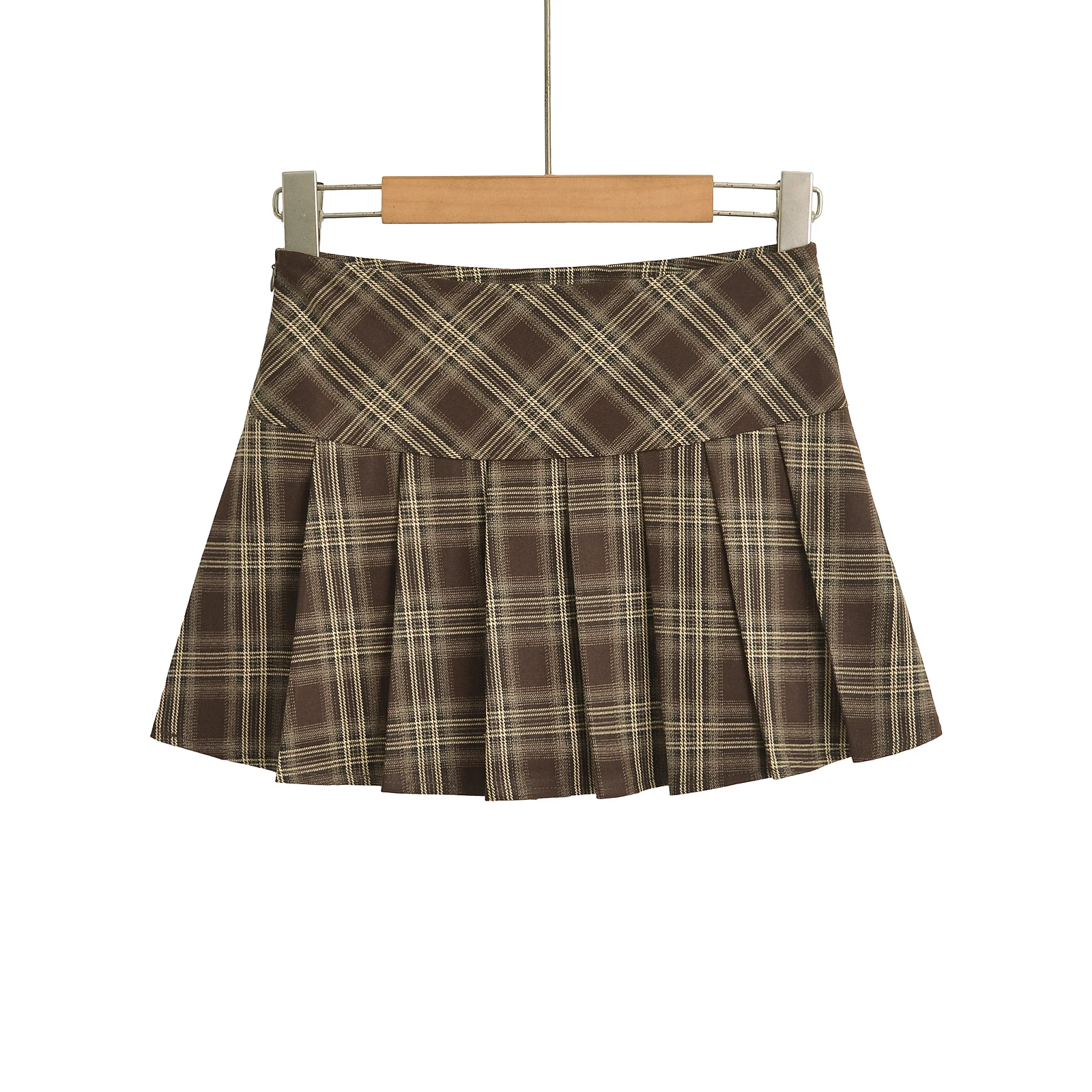 Mini Skirts For Woman Korean Fashion Red Plaid Skirts Women Y2k Clothes Cute Short Skirts Harajuku Vintage Pleated Skirts Preppy