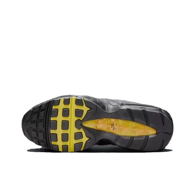 Nike Air Max 95 Donna e uomo Nero Rosso Moda Retro Assorbimento degli urti antiscivolo Scarpe da corsa comode FZ4626-001