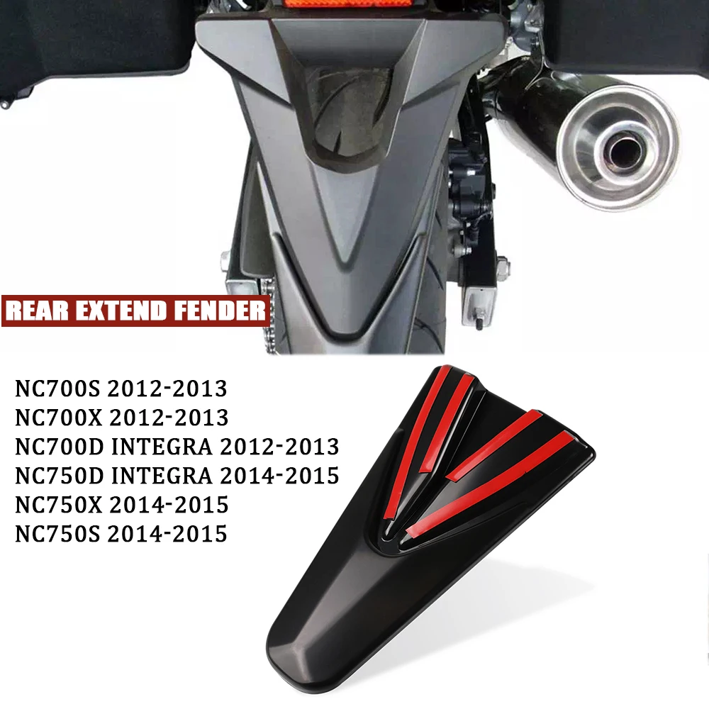 

Motorcycle Rear Extender Fender For Honda NC700X NC750X NC700S NC750S NC700D NC750D Integra NC 700 750 X D S 2012 2013 2014 2015