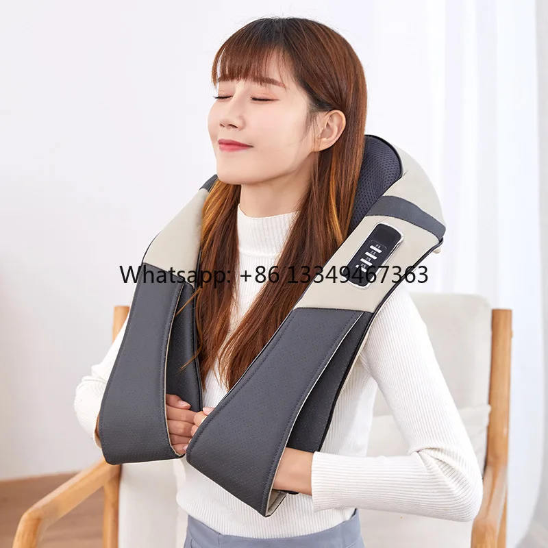 

Neck Massager Car Home Neck Shoulder Waist Whole Body U Shape Deep Kneading Massager Home Massager