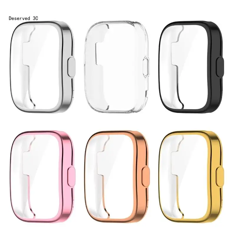 TPU Covers For Amazfit Bip 5 (A2215) Waterproof Watch Screen Protector Bumper