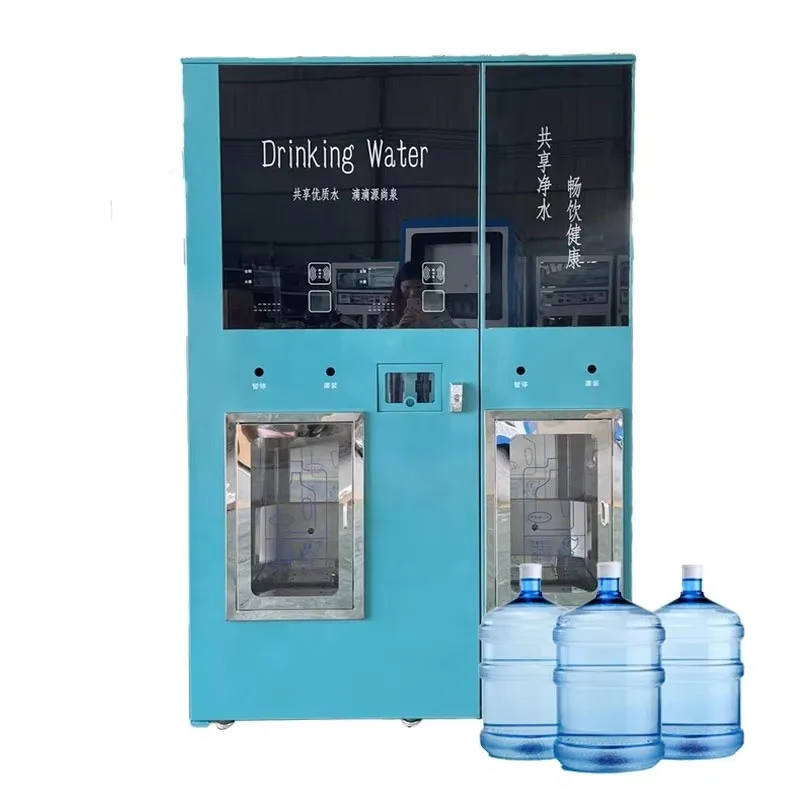 

Customized Smart Water Dispenser 24-hour Automatic Commercial Water Vending Machine with Multiple Payment Methods