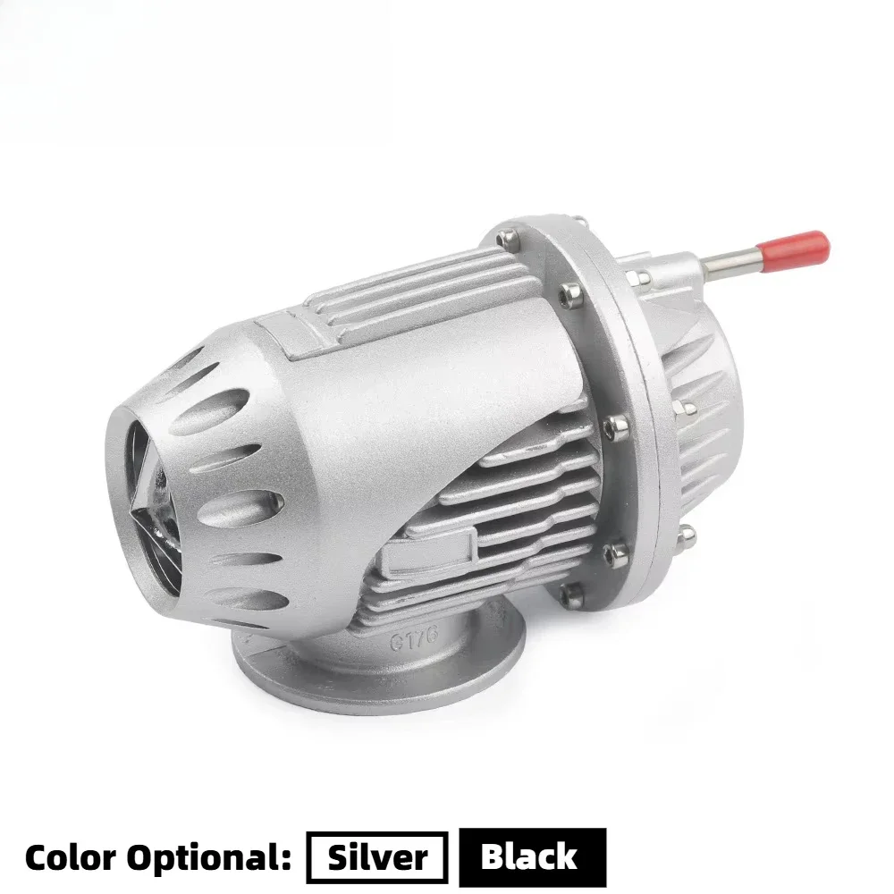 

JDM Universal Aluminum SQV4 SSQV4 Bov Turbo Blow Off Valve Bov with Adapter Flange Black Silver Without Logo Car Accessories