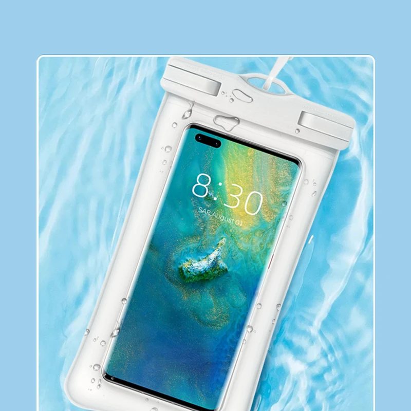 Dual Air Cushion Mobile Phone Pouch Swimming Surfing Water Sport