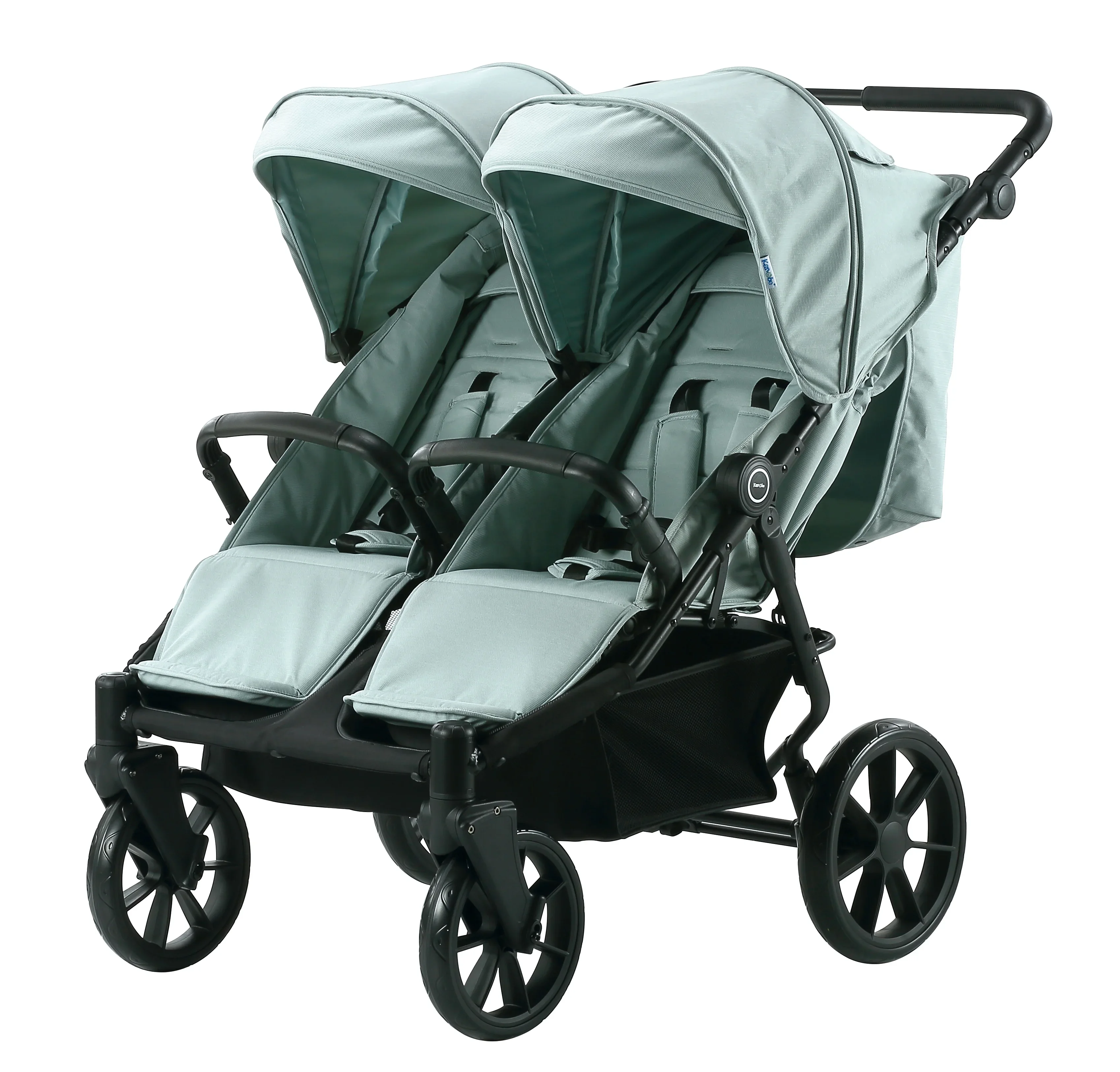 Passeggino doppio più economico in alluminio Passeggino doppio 3 in 1 Carrozzina per due bambini Passeggino Wagon 4 posti con certificato CPC