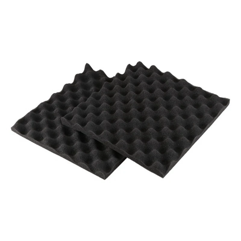 24Pack Acoustic Foam Panels Egg Crate Foam Sound Proof Padding 1 Inchx12 Inchx12 Inch Studio Acoustical Treatments Foam