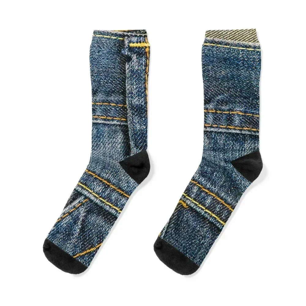 Trouser buckle - denim Socks christmas stocking gym Toe sports Boy Child Socks Women's