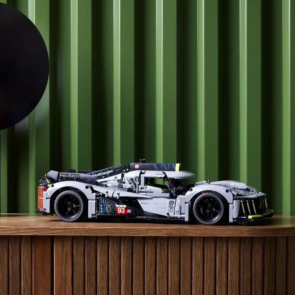 1775PCS Technische 9X8 24H Le Mans Hybrid Hypercar Auto Bouwstenen Monteren Bakstenen Voertuig Speelgoed Cadeau voor Kinderen Kids