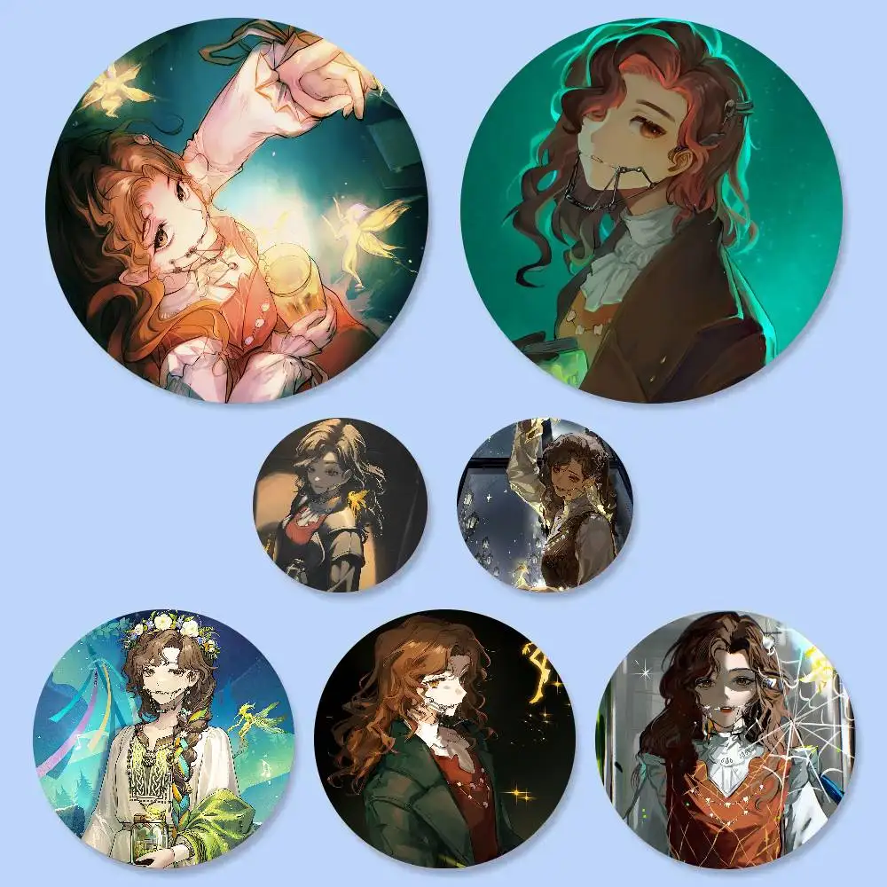 Tooth Fairy Animated Game R-Reverse 1999 Badge Tinplate Meme Round Brooch For Hat Bag Creative Lapel Jewelry Accessories Gifts