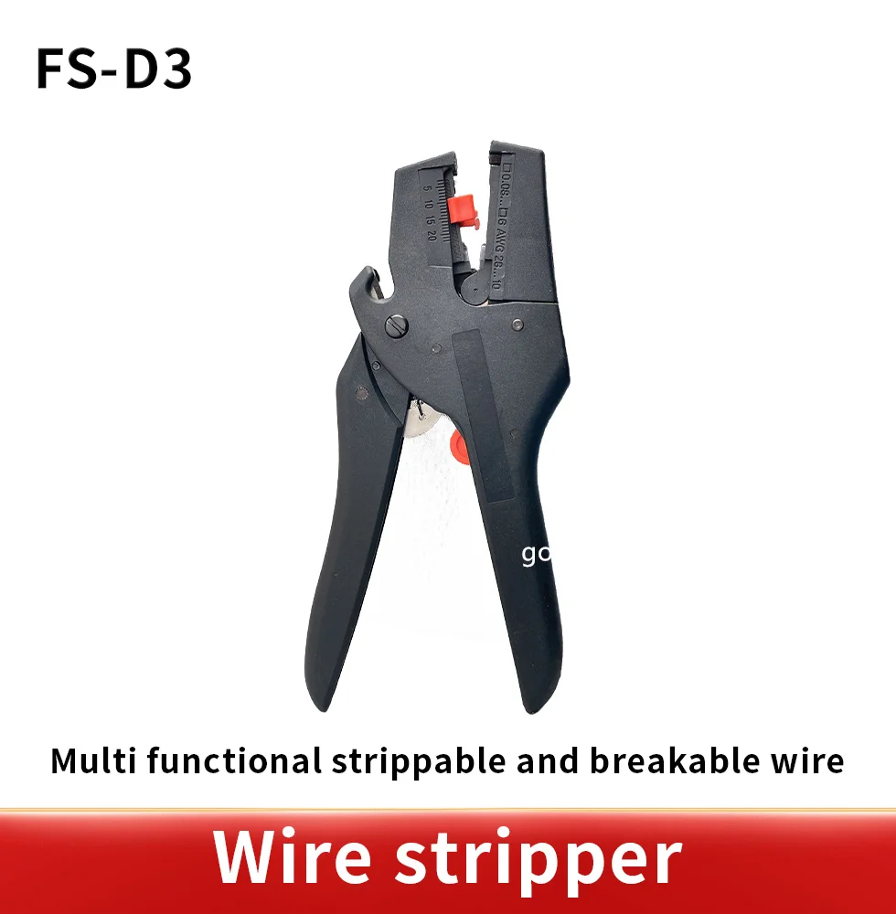 FS-D3 Self-Adjusting insulation Wire Stripper range 0.08-6mm2 With High Quality wire stripping Cutter Range 0.08-2.5mm