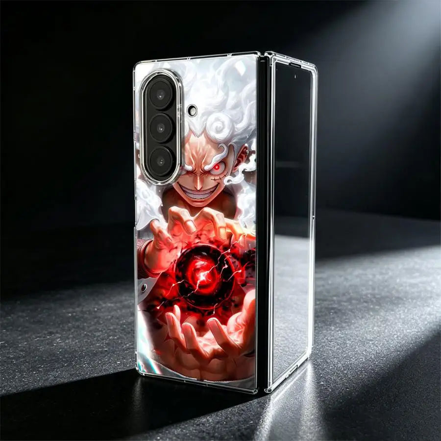 Phone Cover Case for Samsung Galaxy Z Fold 8 Ultra ZFold5 ZFold6 ZFold3 ZFold7 ZFold4 Z Fold 7 6 5 4 3 One Piece Zoro Luffy