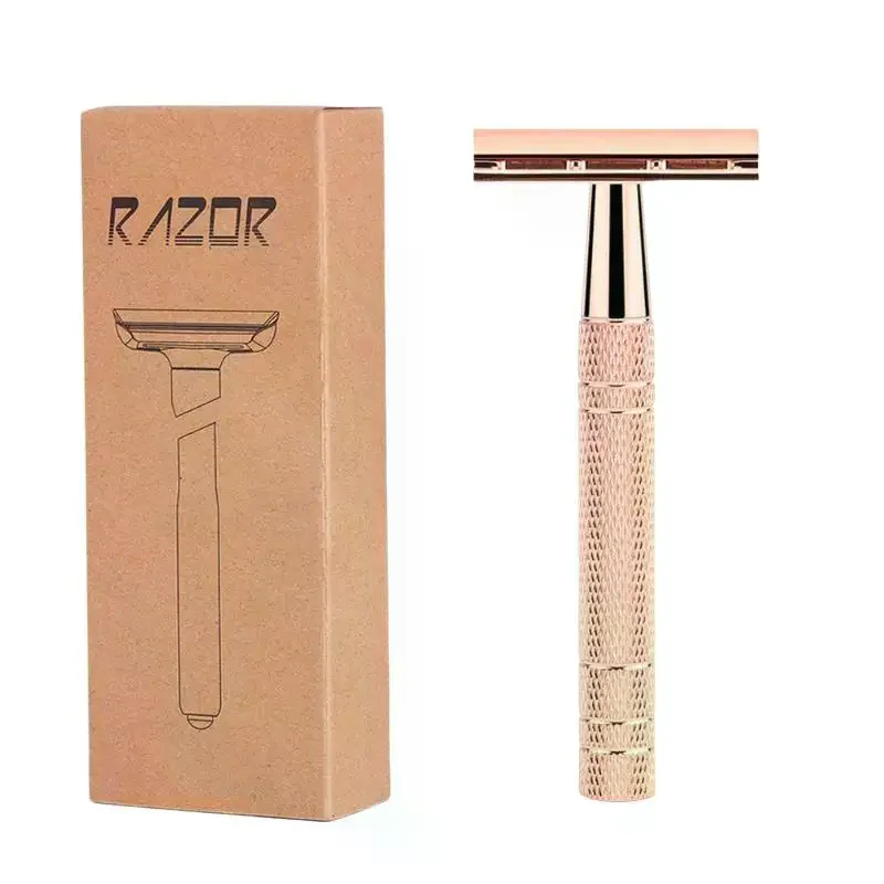 Reusable Eco Friendly Double Edge Safety Razor For Men Women Daily Shaving Hair Removal Personal Care Tools - view 4