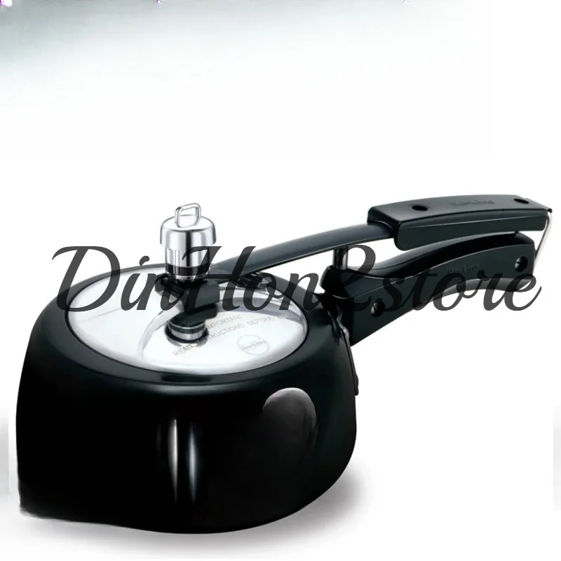 Hard Anodized Pressure Cooker Pressure Cooker Contura Black, Universal for Stoves