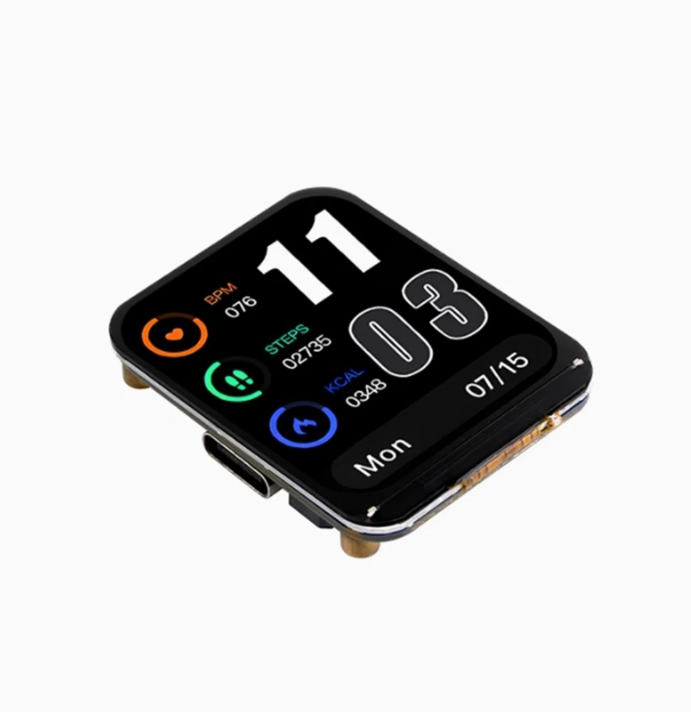 

ESP32-S3 Плата разработки 1,69-дюймового ЖК-экрана Цвет 262K поддерживает Wi-Fi и Bluetooth