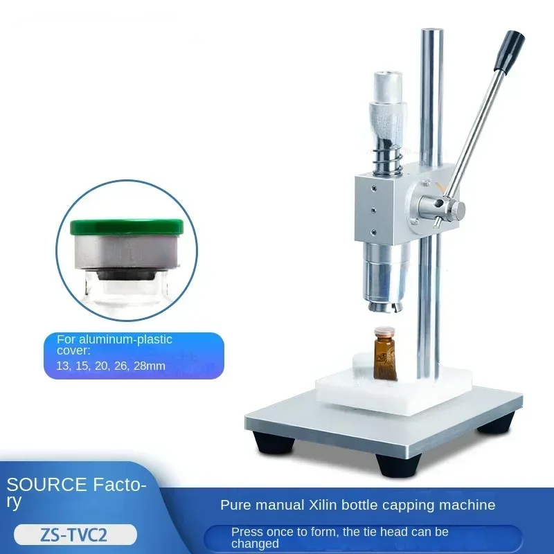 

Cheap And Fine Manual Penicillin Bottle Capping Machine Oral Liquid Bottle Penicillin Glass Pure Plastic Cover Aluminum Plastic