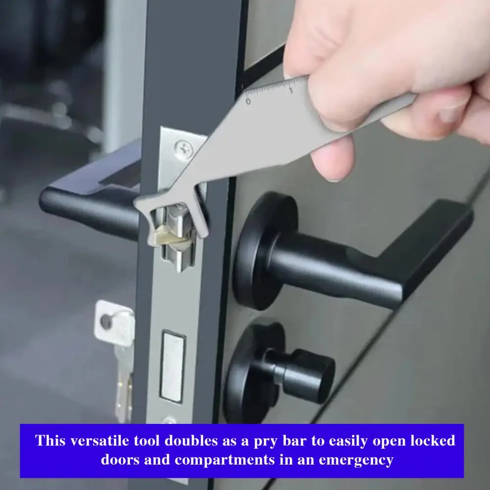 

Правый выбор Универсальный пожарный инструмент с эргономичной ручкой Легкий портативный инструмент для экстренного использования