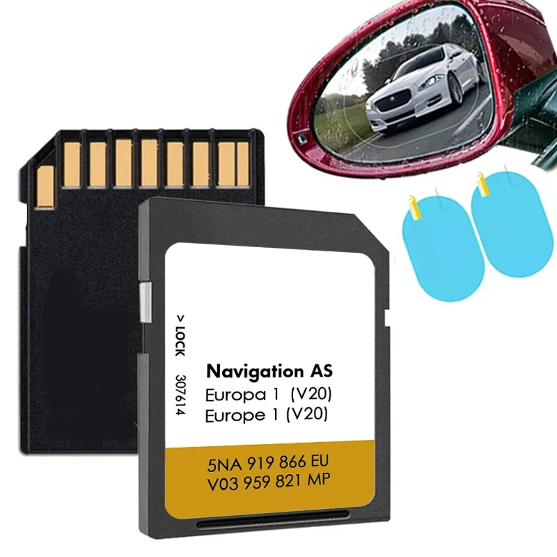 

for VW Golf CC AS V20 5NA919866EU SD Card Europa Navigations system Update Navi Card Data Discover Media 32GB Sat Nav