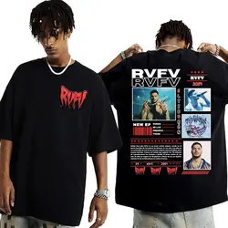 Rapper RVFV Eltiburón Tour 2024 Graphic T Shirts Casual Cotton High Quality T-shirts Men Women Fashion Vintage Oversized T-Shirt