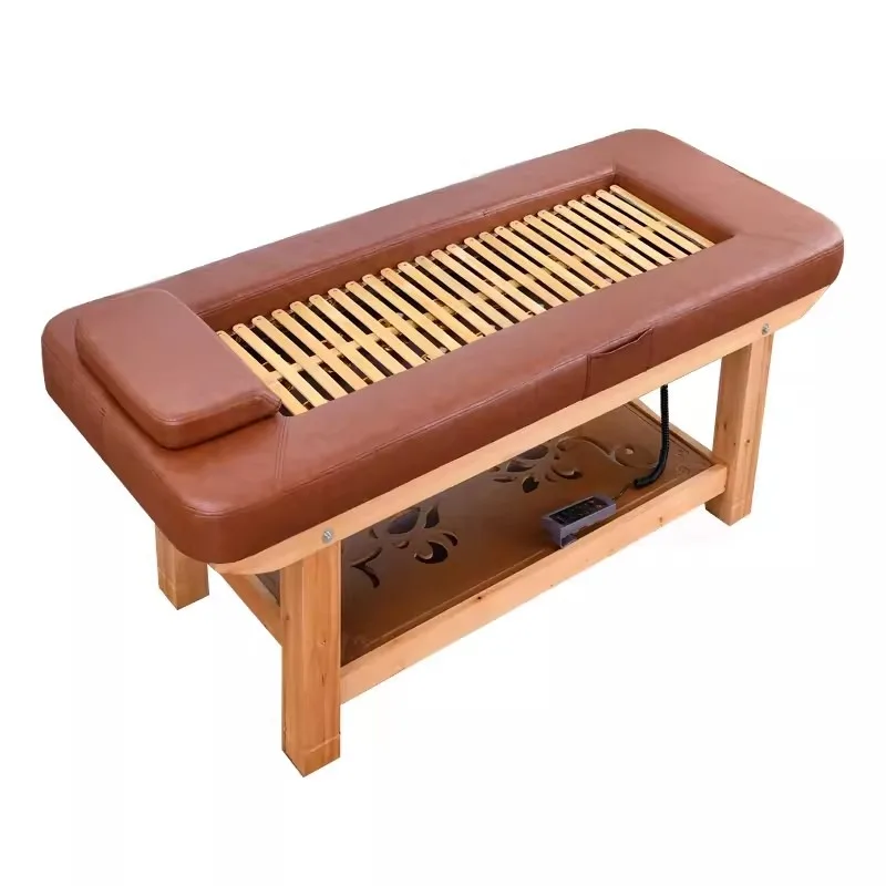 smokeless traditional Chinese medicine health preservation fumigation bed, dedicated beauty bed, solid wood