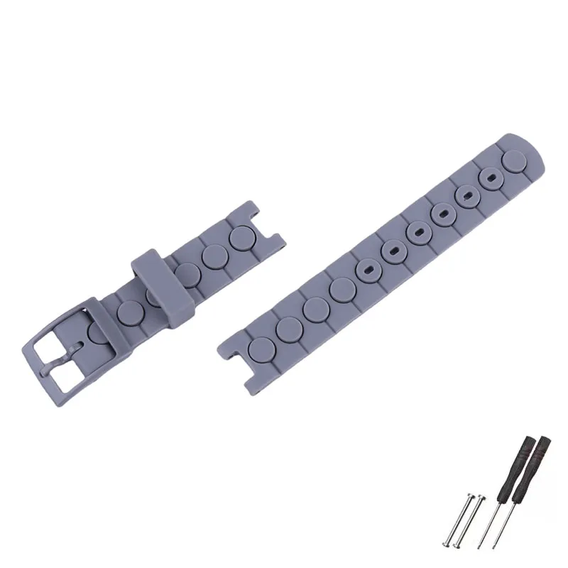 Watch Strap Accessories Resin strap belt buckle compatible for Swatch Flik Flak Children's 16mm wristband bracelet men and women
