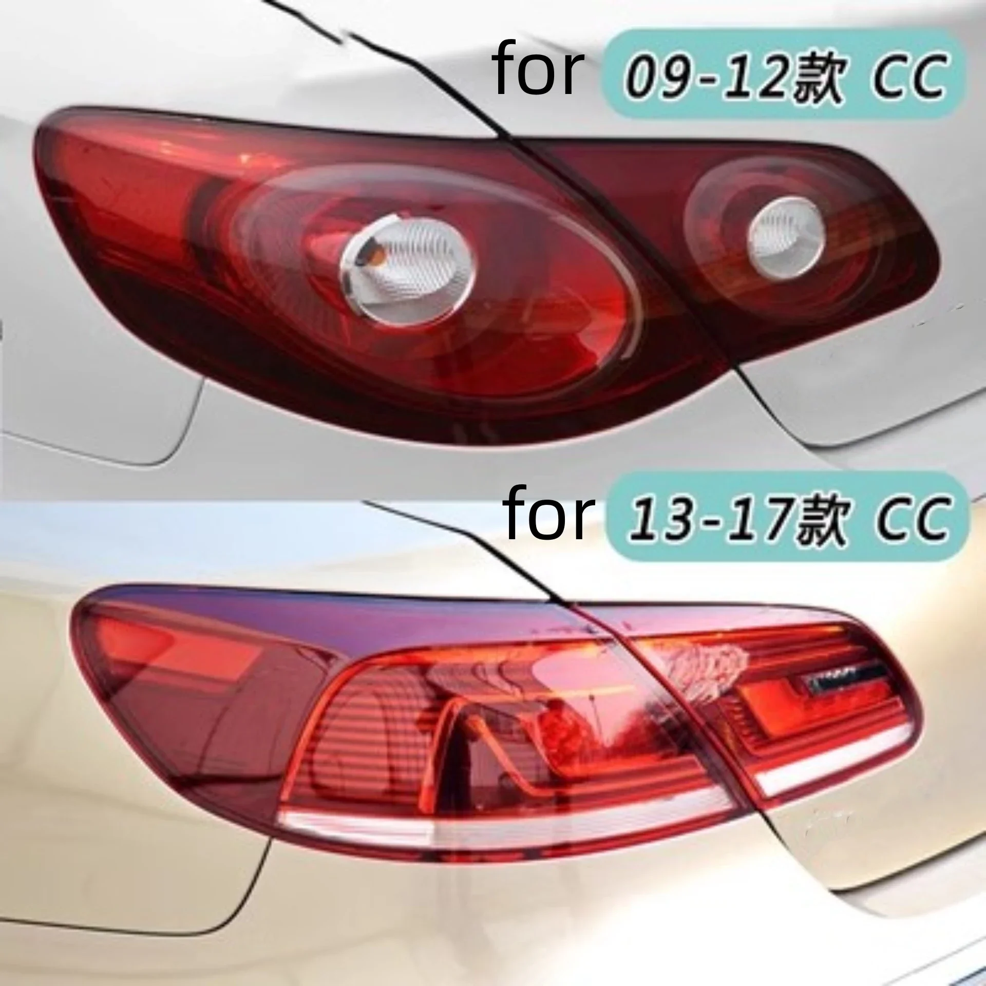 

Interior Exterior TailLight Half Assembly for Volkswagen cc 09-17 Brake Light Turn Signal Car Accessories