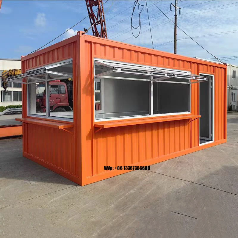 Custom 20 Ft Mobile Home Duplex Prefabricated Container Kits Prefab Resort House for Hotels Sale Jamaica for Office Bedroom Use