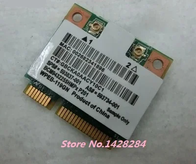 Original for Broadcom BCM943225HM BCM943225 BCM43225 Half Mini PCI-E 300Mbps Wireless Wifi wlan Card