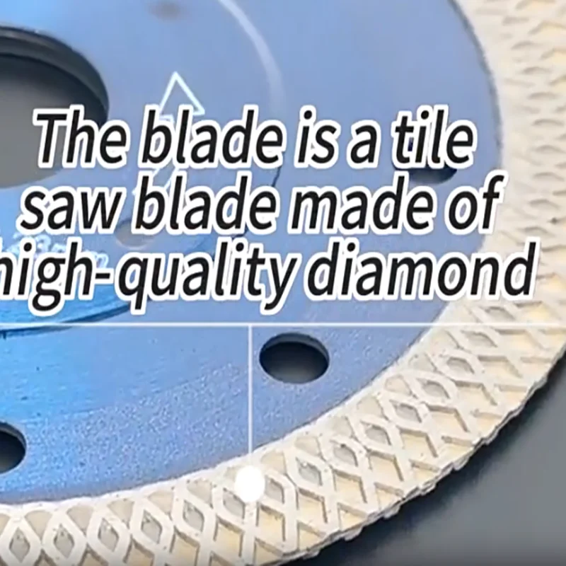 Utensile per cinch da 115/125 mm: lama per sega per taglio di piastrelle in porcellanato, granito e marmo