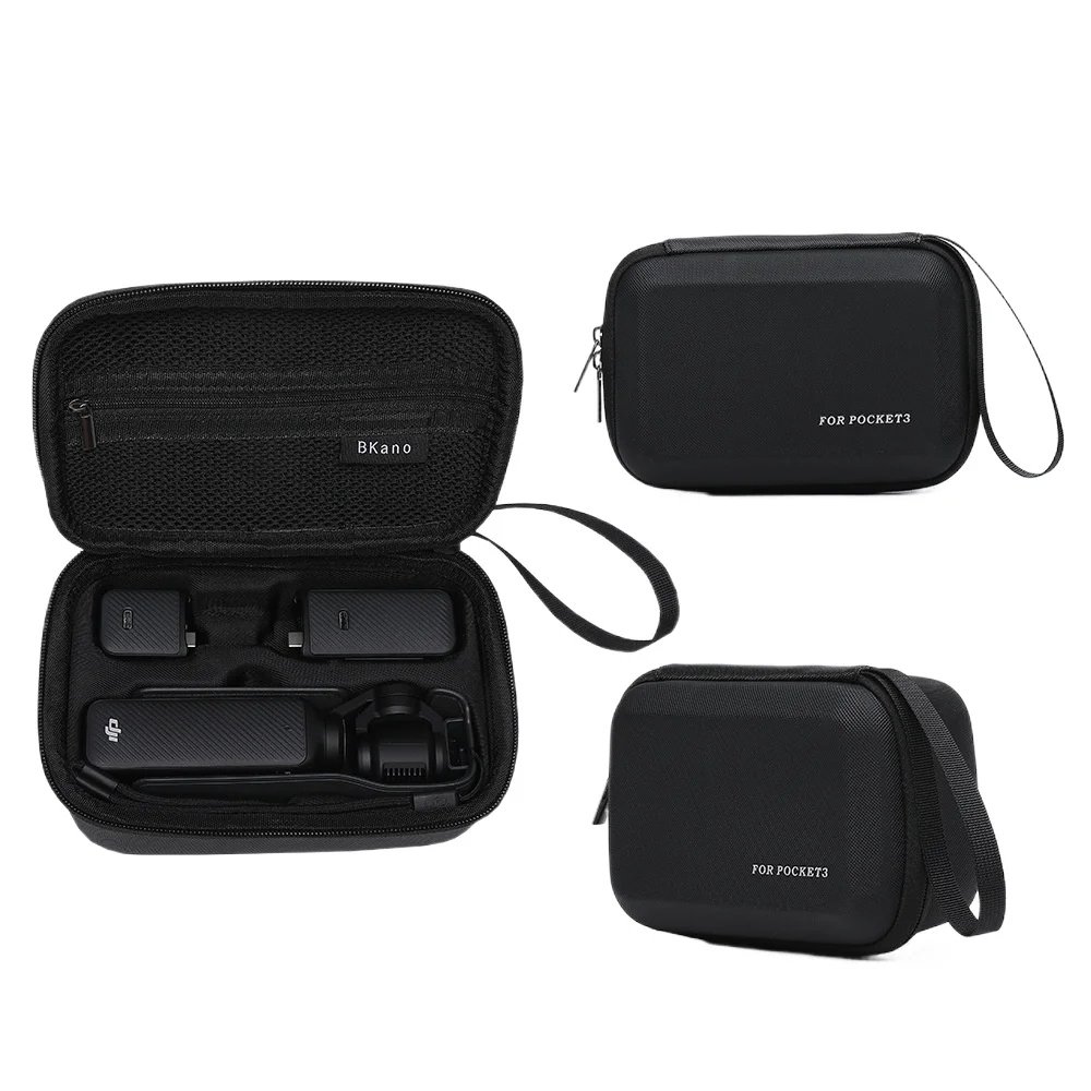 

Чехол для переноски DJI Pocket 3, стандартная комбинированная длинная версия с аккумулятором, твердая ручная сумка для хранения из ЭВА, дорожная защитная коробка