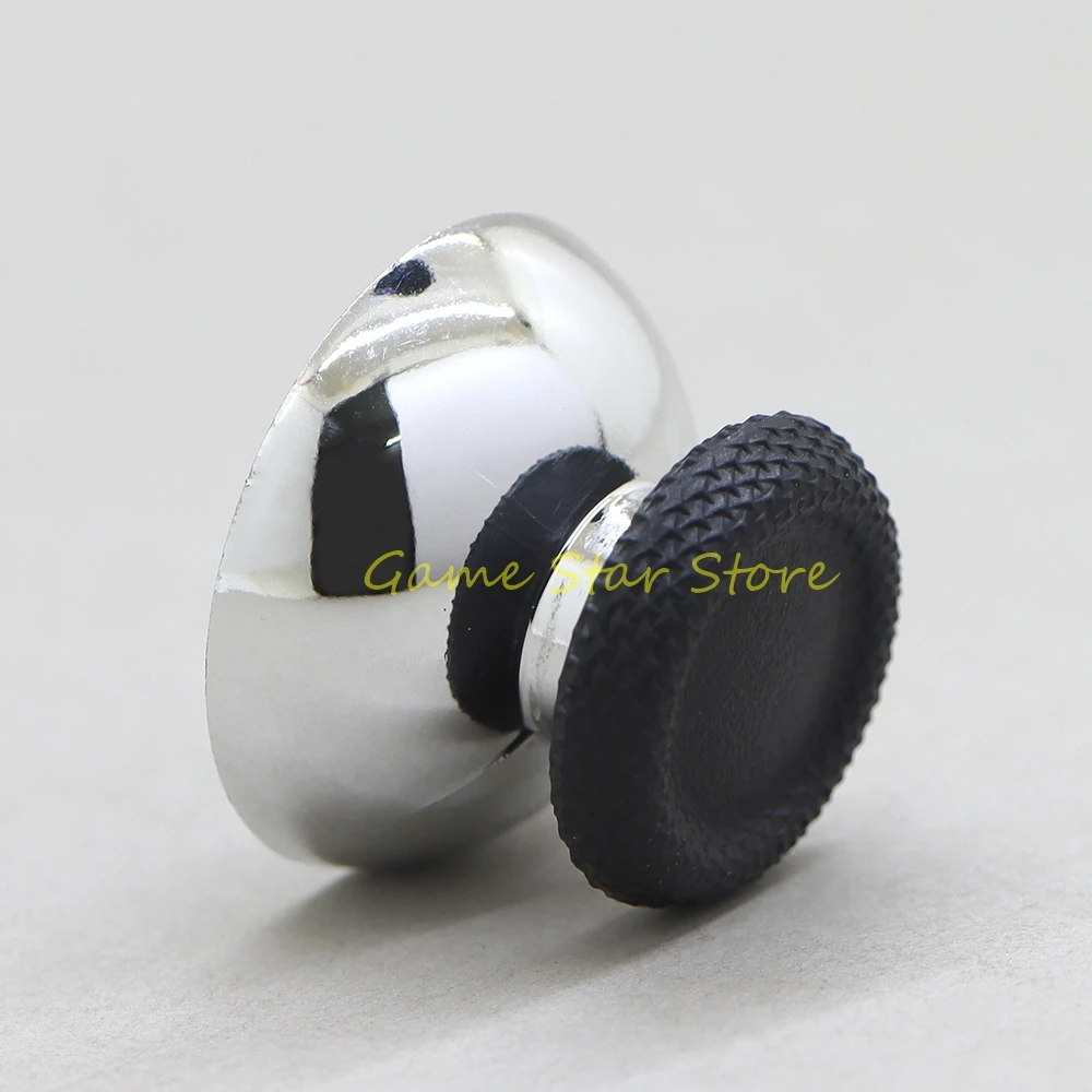 50 قطعة عصا تحكم تناظرية ثلاثية الأبعاد غطاء عصا بلاستيكي كروم Thumbstick قبضة غطاء الفطر لبلاي ستيشن 5 PS5 #2