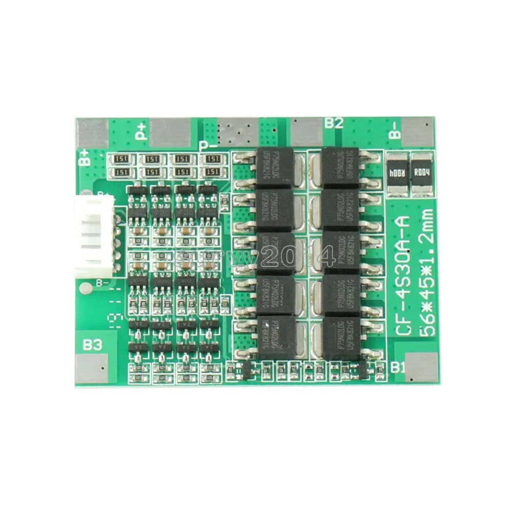 Новое поступление, Φ 30A 14,8 V литий-ионная литиевая батарея 18650, BMS блоки, встроенные схемы баланса