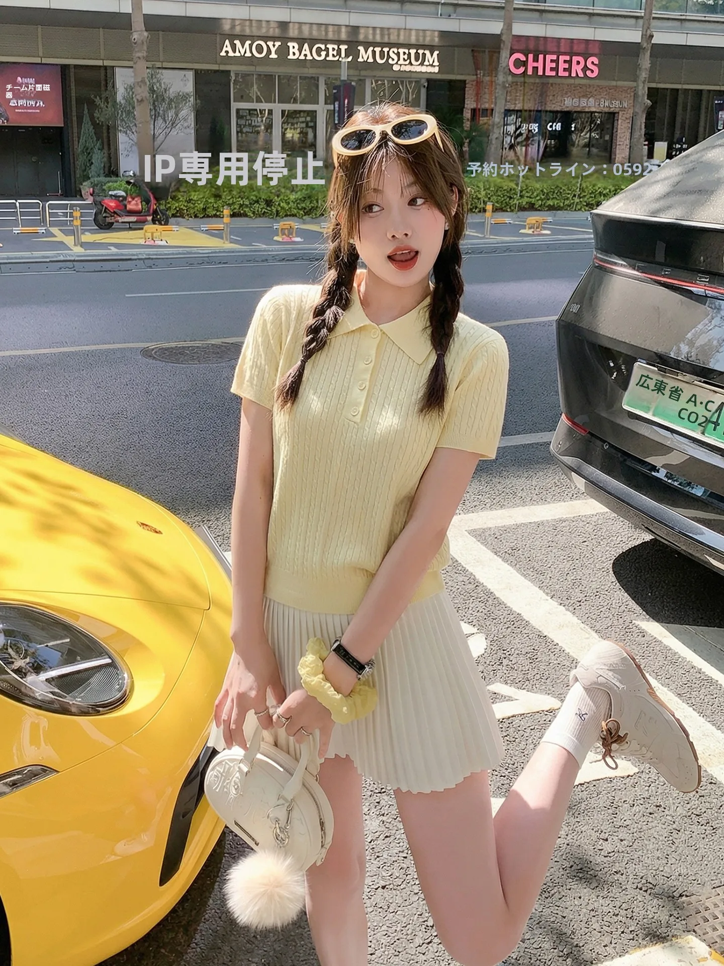 

Женская летняя новая универсальная футболка Zeng Xiao Salt Korean Sle Ne Color Knitted Short Sleeve T-shirt для похудения