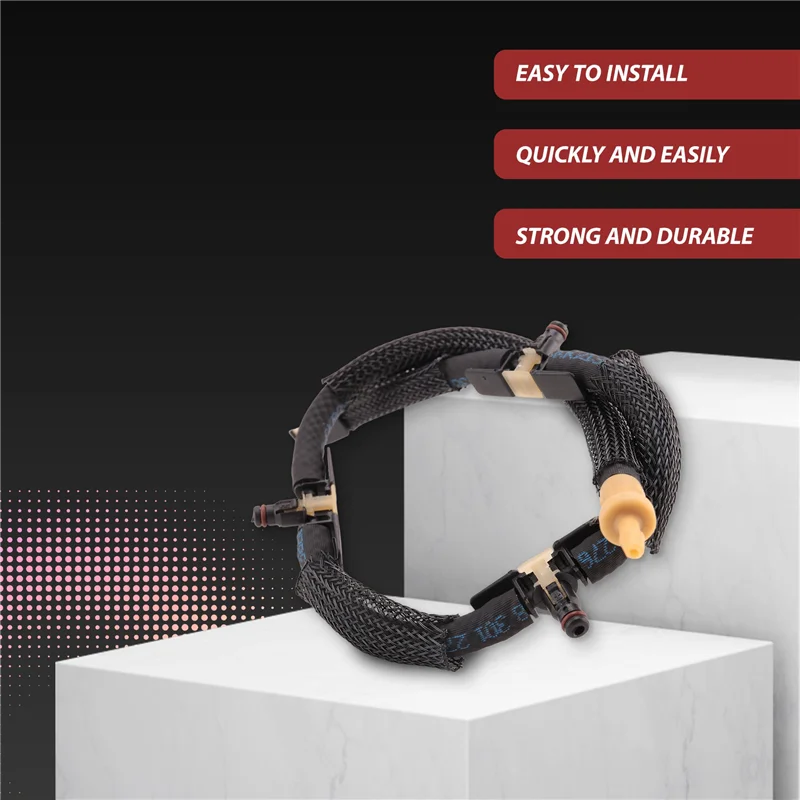 A45F-03L 130235 AD خط إرجاع الوقود خرطوم إرجاع الوقود خط الخزان خرطوم حاقن الأنابيب خرطوم تسرب خط ل Amarok 2010-