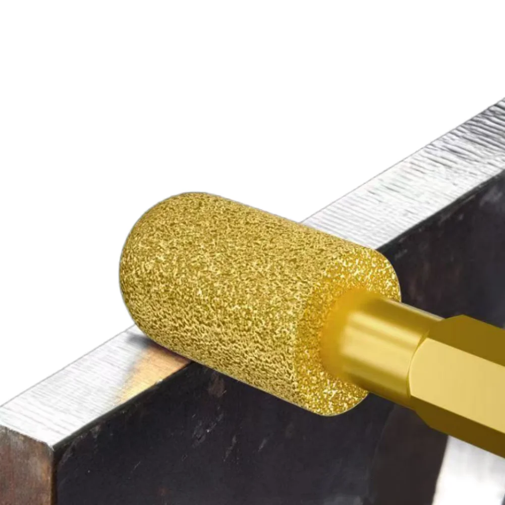 7-teiliges Diamant-Schleifkopf-Set, Rotierende Feilköpfe für Eisen, Edelstahl, Keramikfliesen, Stein, Polieren und Gravieren – Detail 6