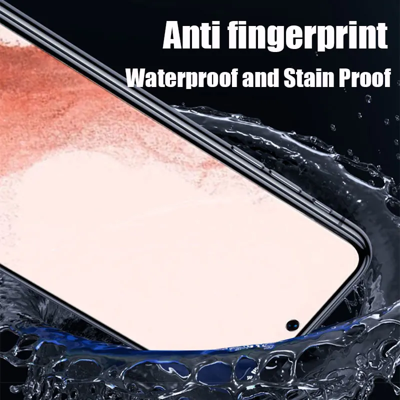 4 Unids. Protector de Pantalla de Vidrio Templado para Samsung Galaxy A55 A35 A05S A15 A25 S22 S23 Plus S21 FE S24 Ultra Anti-Rayaduras Accesorios de Vidrio Protector para Teléfono 3