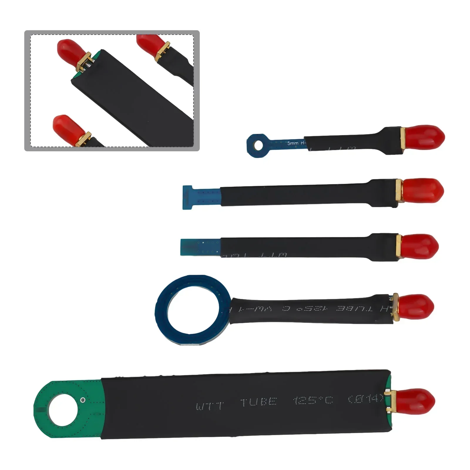 Kit sonda magnetica per conduzione di campo vicino da 5 pezzi per accessori di analisi EMI EMC puntali di misurazione sonde parti di strumenti