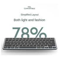 Wireless Keyboard And Mouse Kit Rechargeable 2.4G Blue Tooth Combination Keys For IOS/Android/Windows Keyboard Easy Install Gray