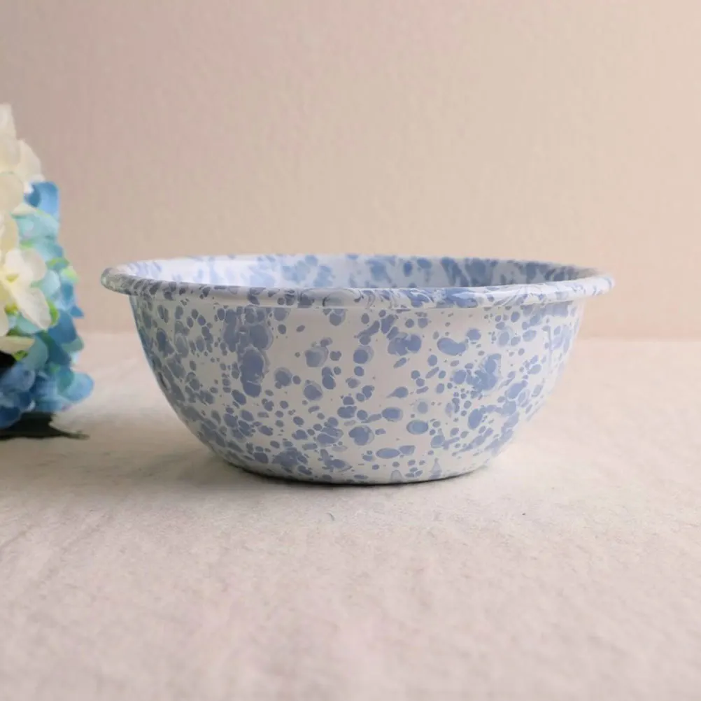 

Retro Style Enamel Bowl Vintage Soup Serving Bowl Kitchen Home Tableware Kitchen Tableware Food Container