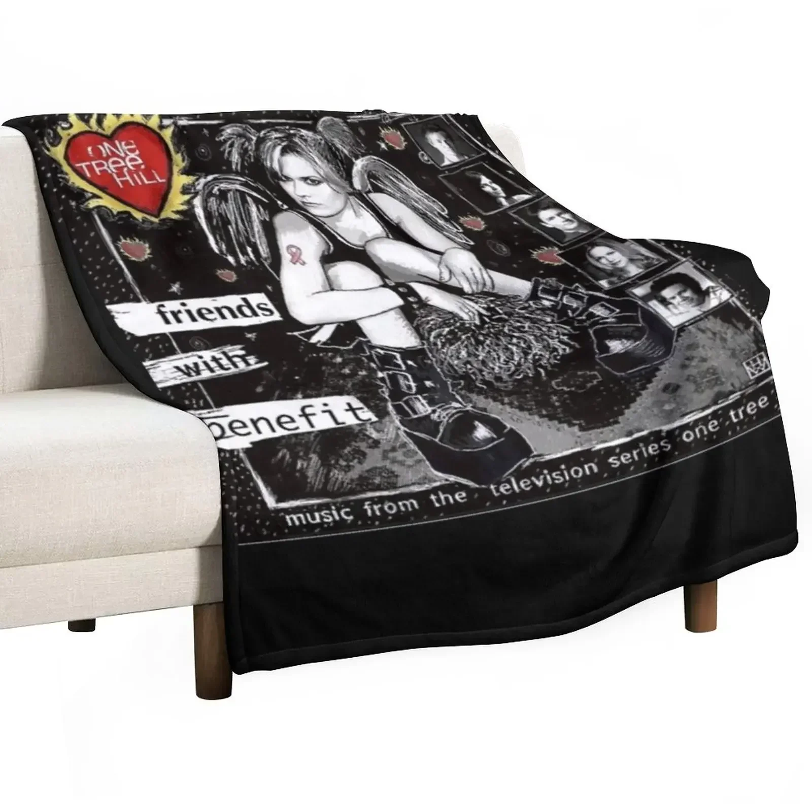 One Tree Hill Friends with Benefit Throw Blanket Luxury Throw Fashion Sofas Summer wednesday Blankets